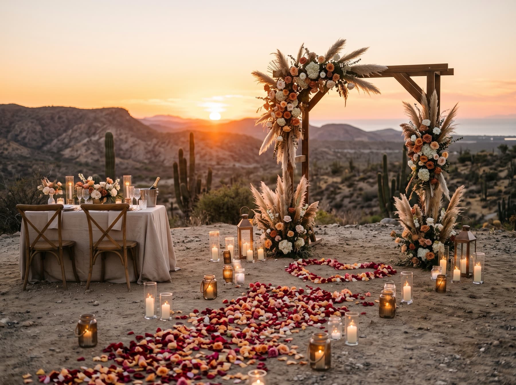 Ranch at Sunset